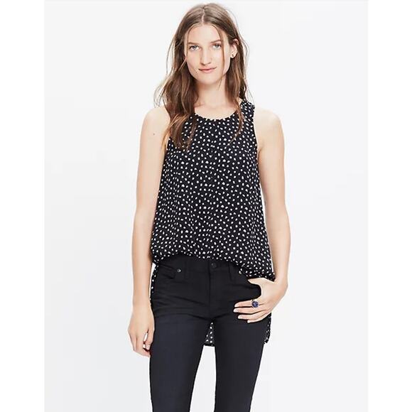 Madewell Racerback Tank Top in Star Flurry - Picture 1 of 6